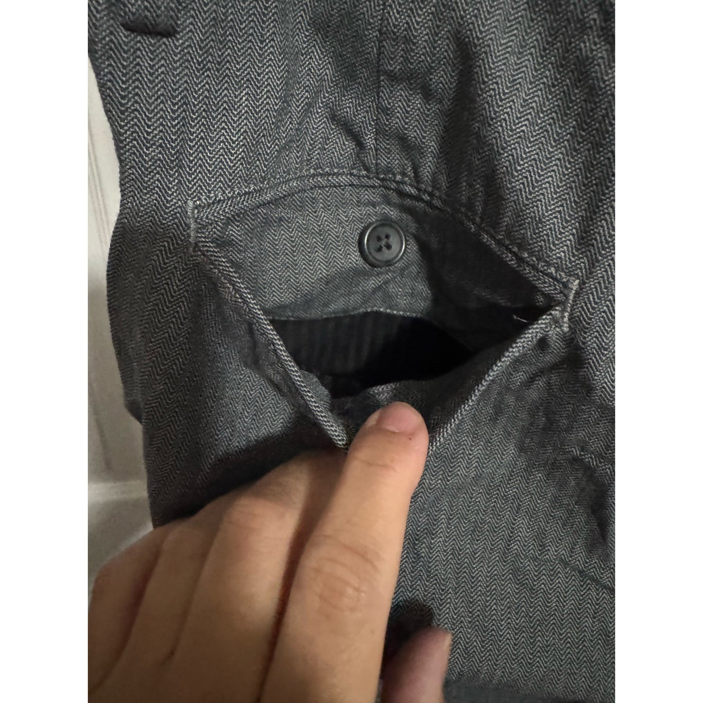 Banana Republic Kentfield Pant Gray 100% Cotton