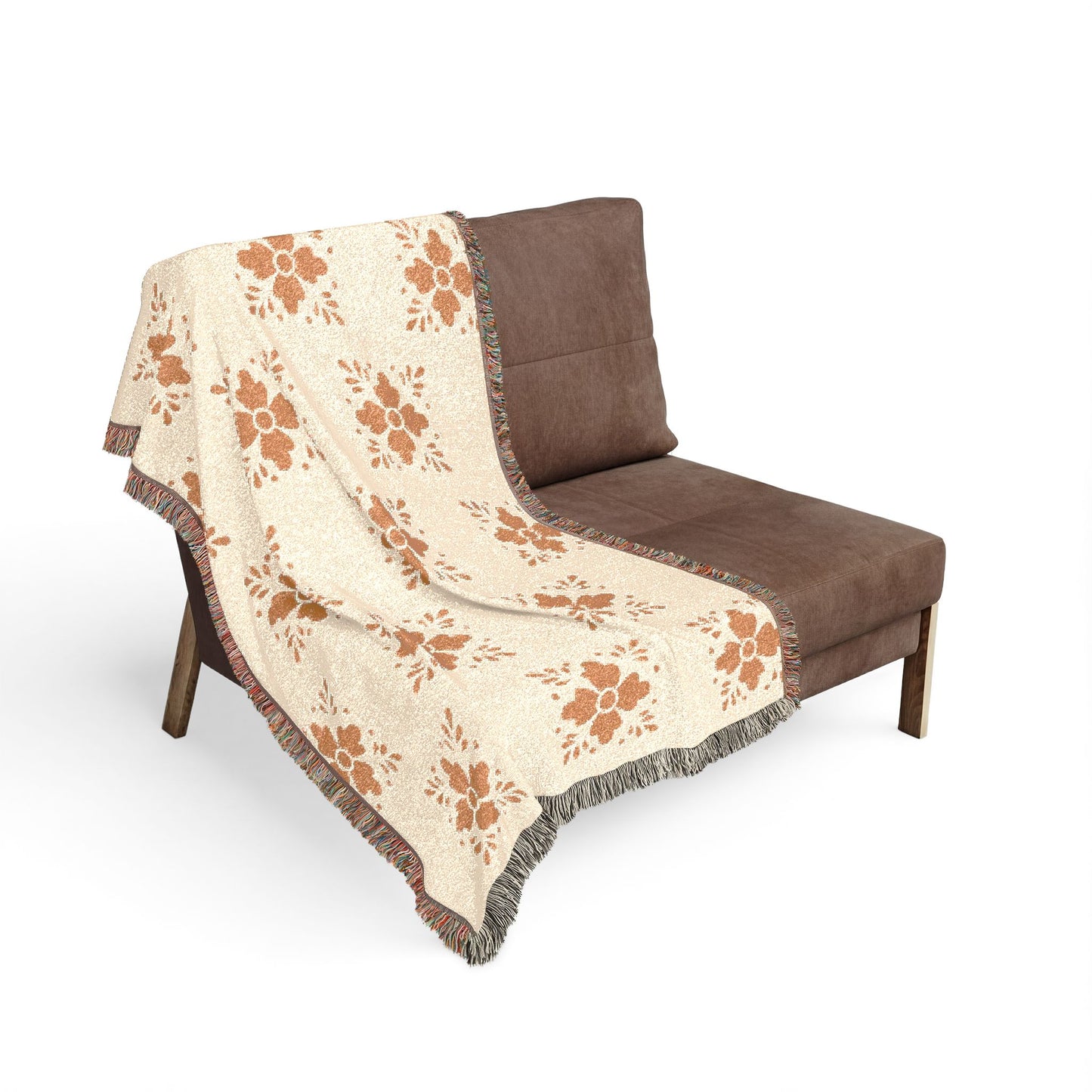 Talavera Woven Blanket - Cream