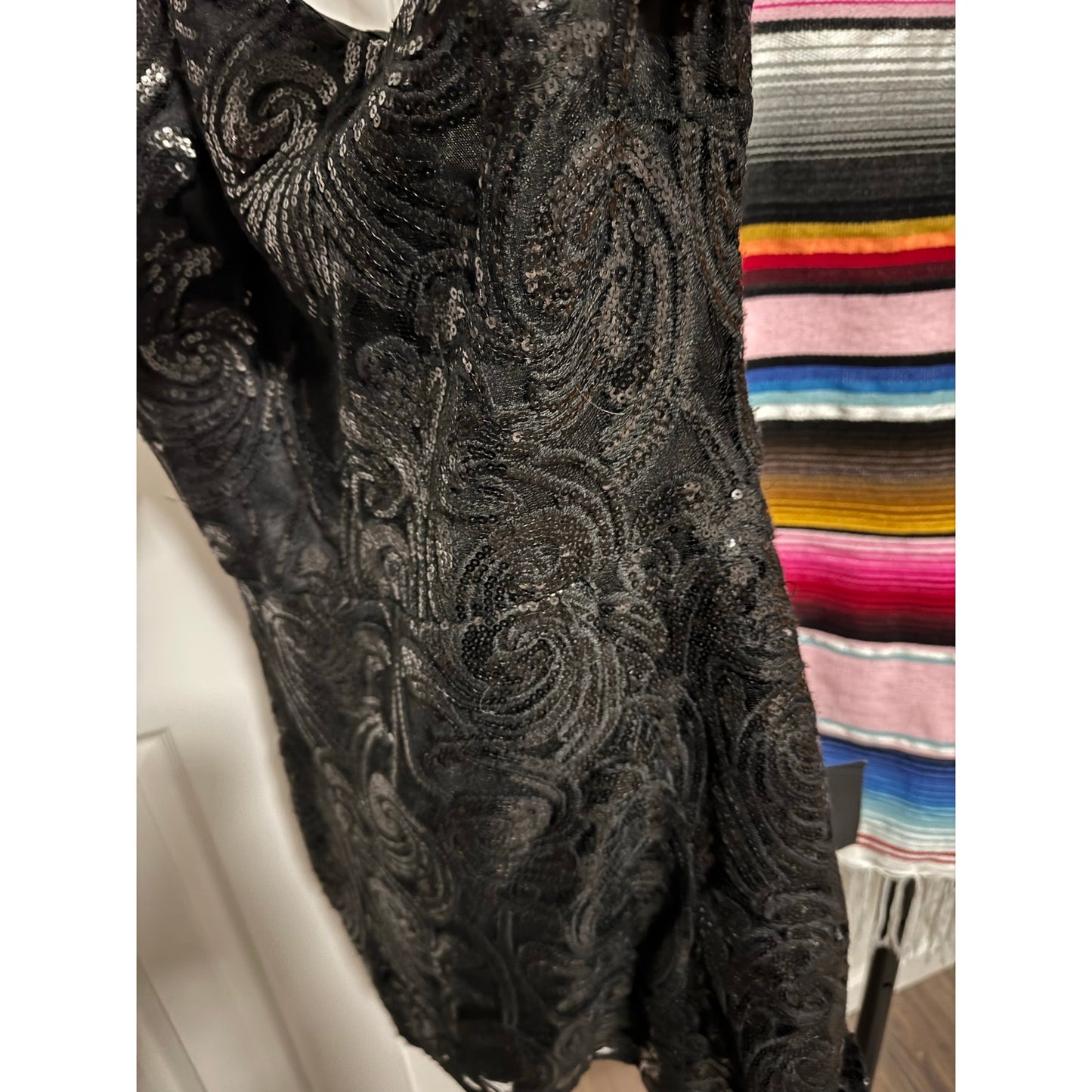 Lulus Sequin One Shoulder Mini Cocktail Dress