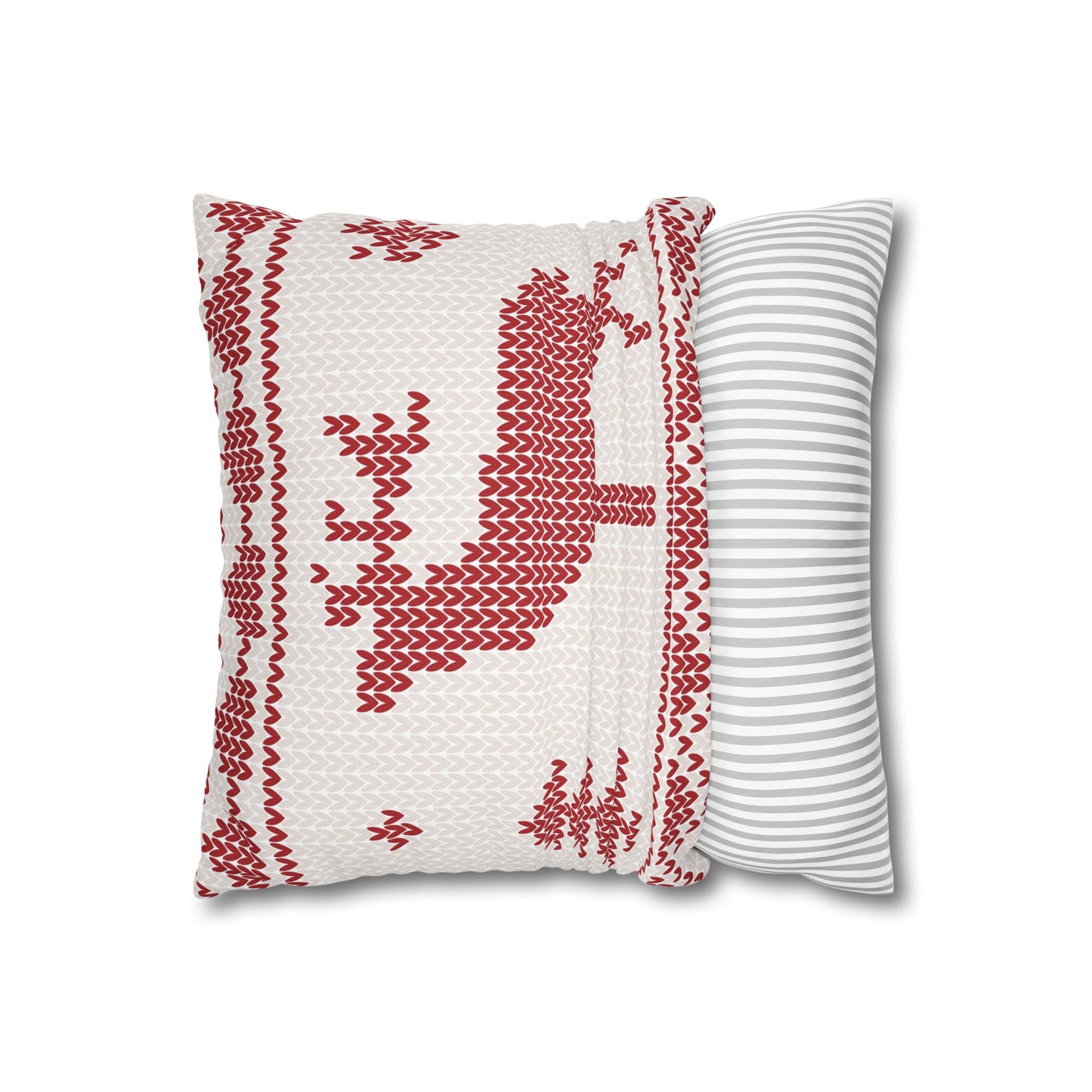 Spun Polyester Square Pillowcase