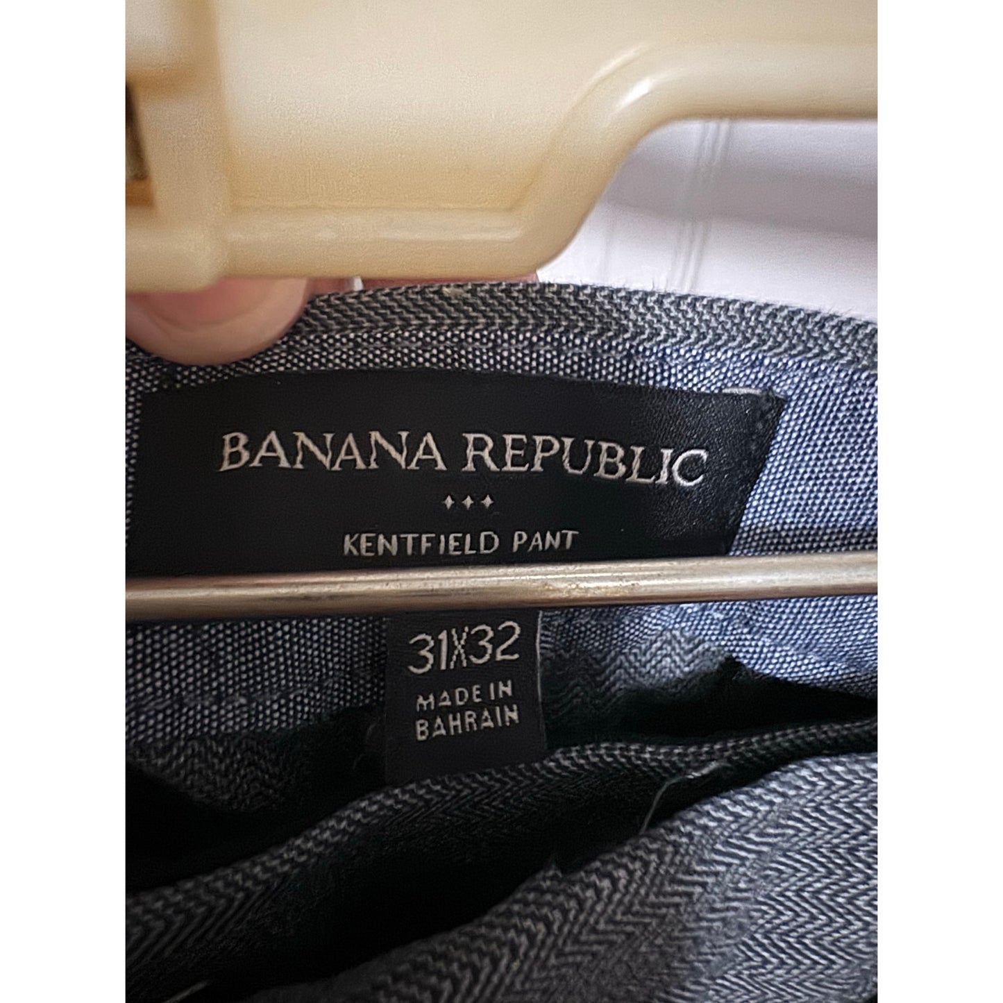 Banana Republic Kentfield Pant Gray 100% Cotton
