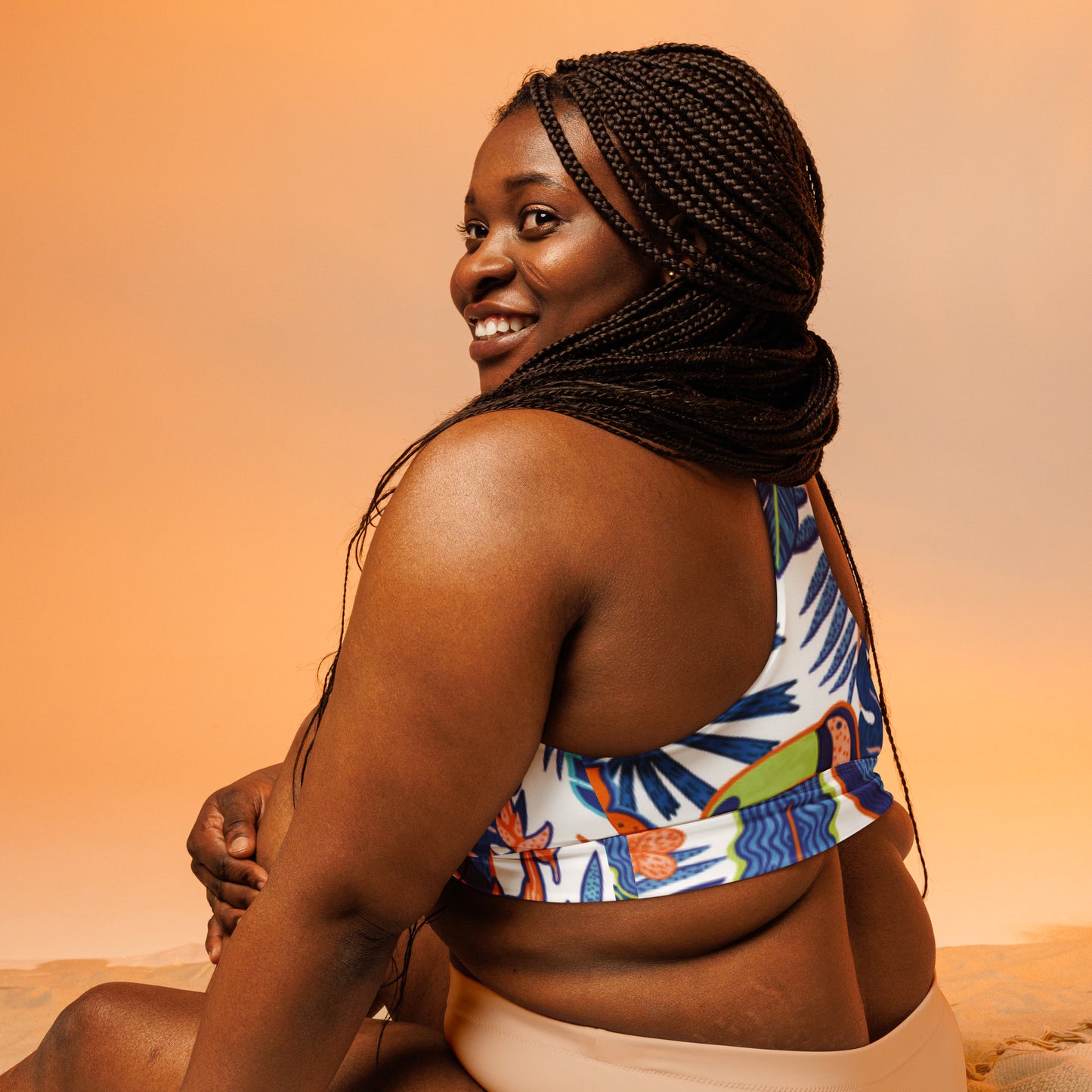 La Victoria Tropical Longline sports bra