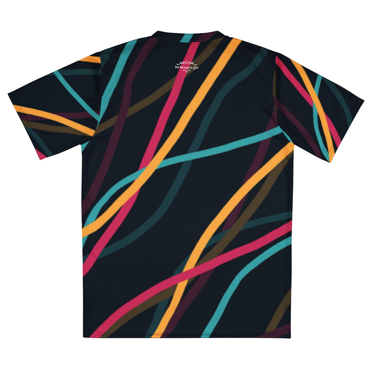 Neon Lights Recycled unisex sports jersey