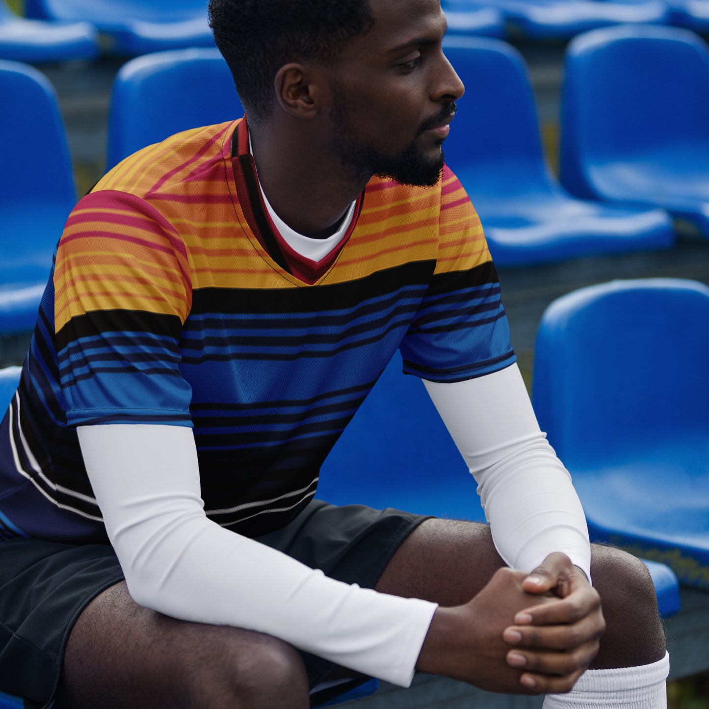 Raza Recycled unisex sports jersey