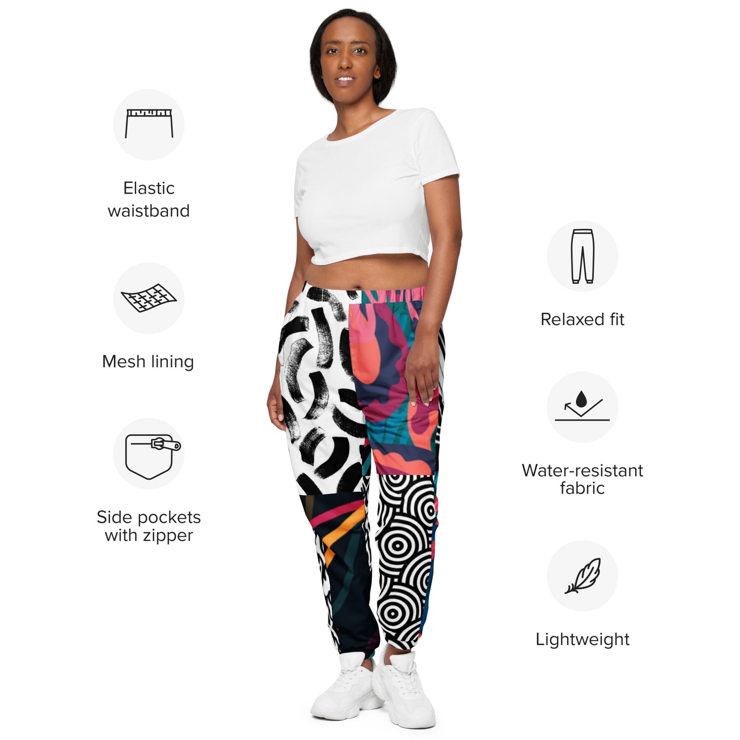 Kaleidoscope Unisex track pants