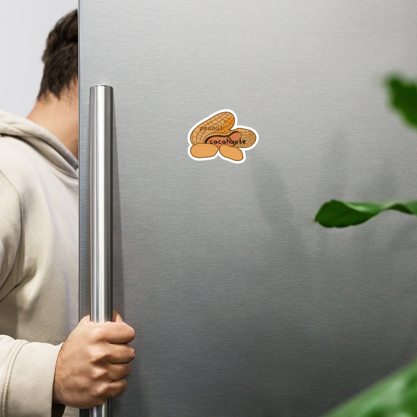 peanut - cacahuate Magnet