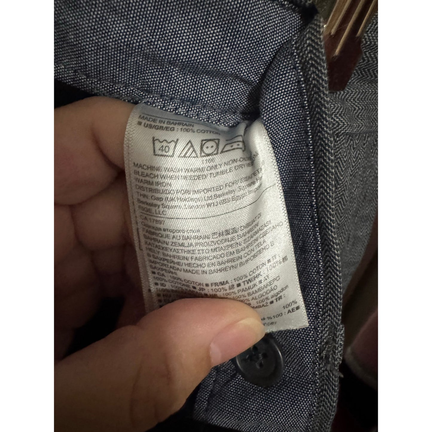 Banana Republic Kentfield Pant Gray 100% Cotton