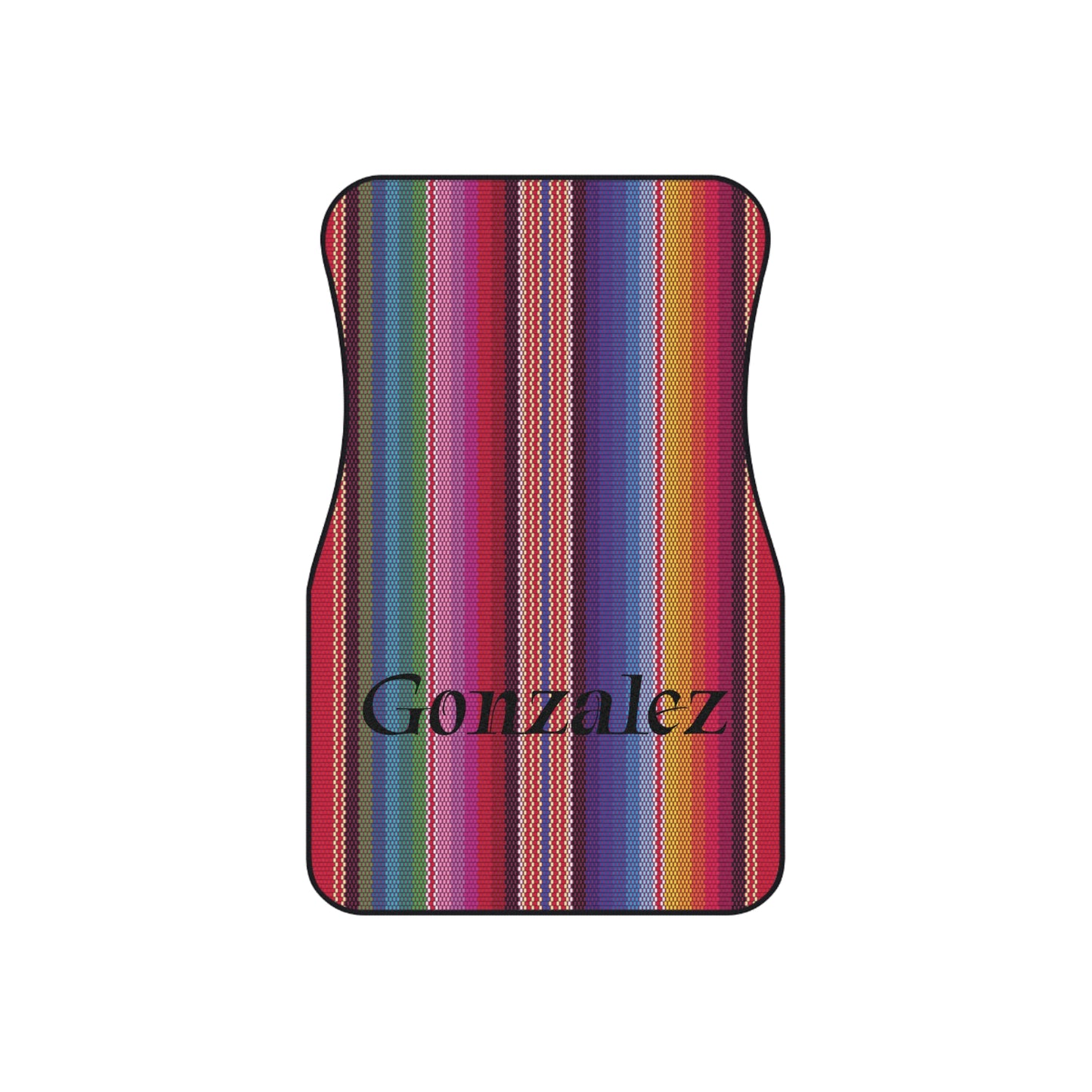 Customizable Sarape Style Car Mats (Set of 4)