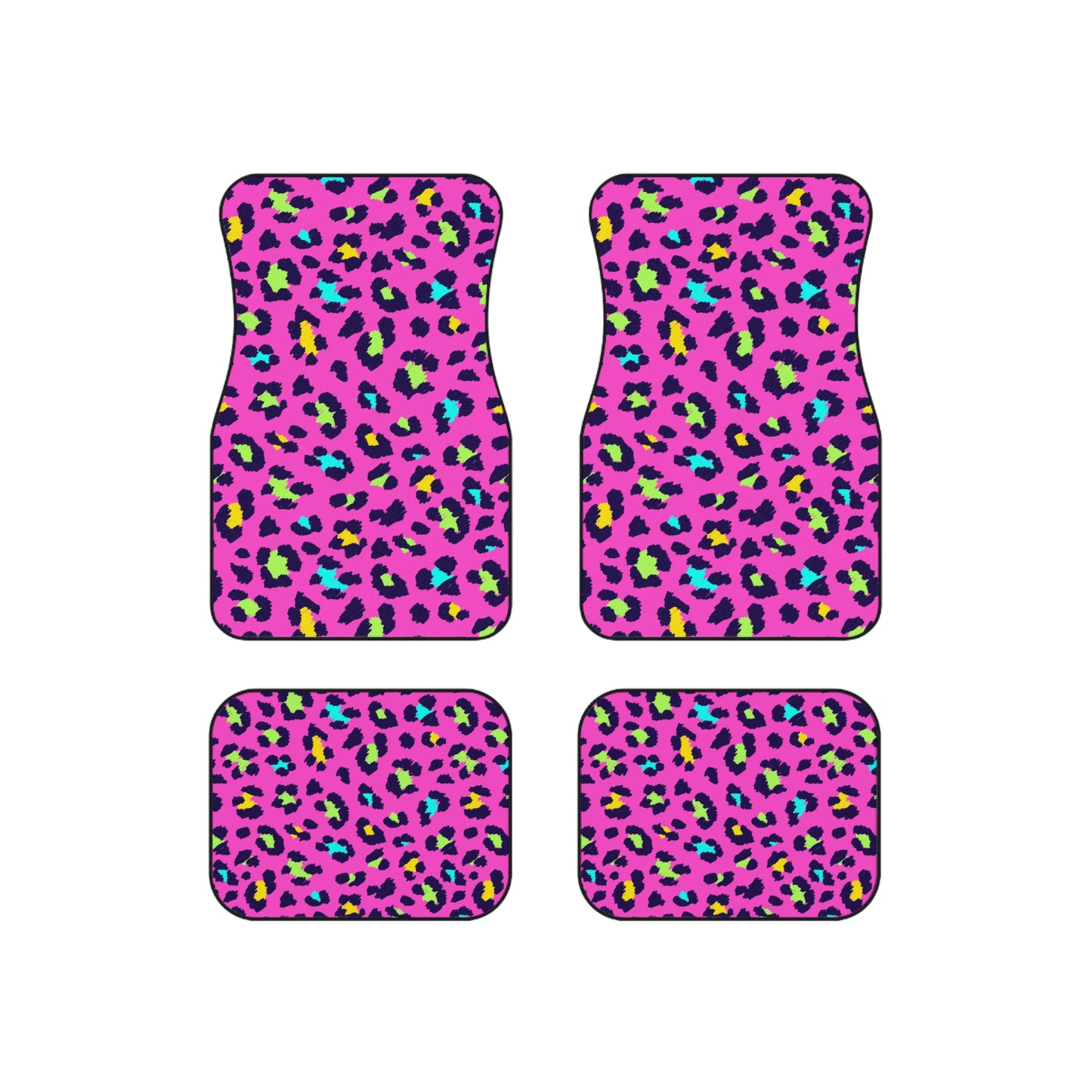 Purrr-fectly Pink Car Mats (Set of 4)