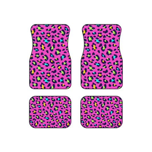 Purrr-fectly Pink Car Mats (Set of 4)