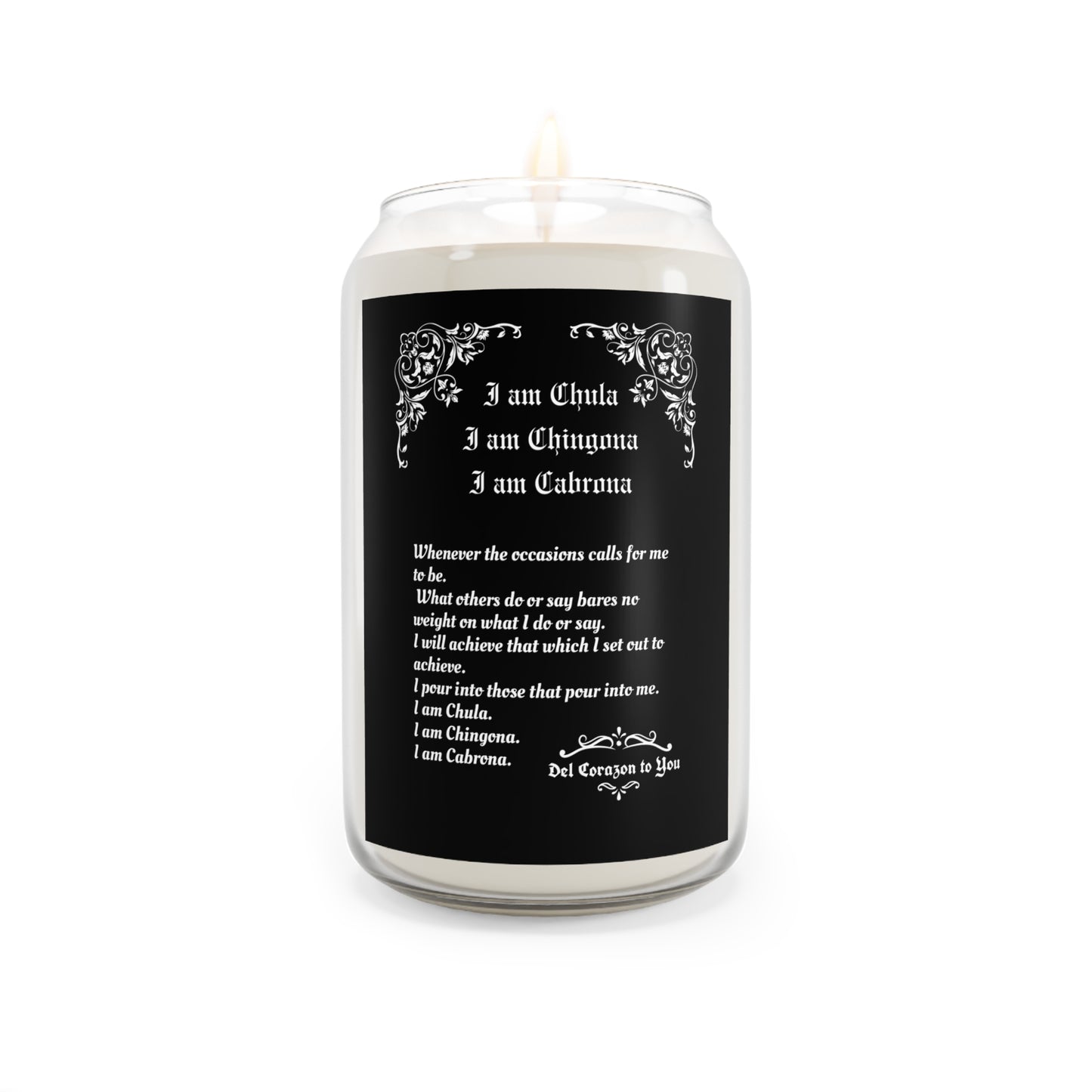 Chingona Energy Scented Candle, 13.75oz