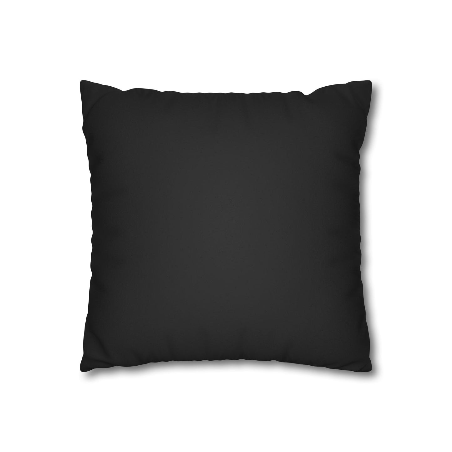 Touch of Blush Faux Suede Square Pillowcase