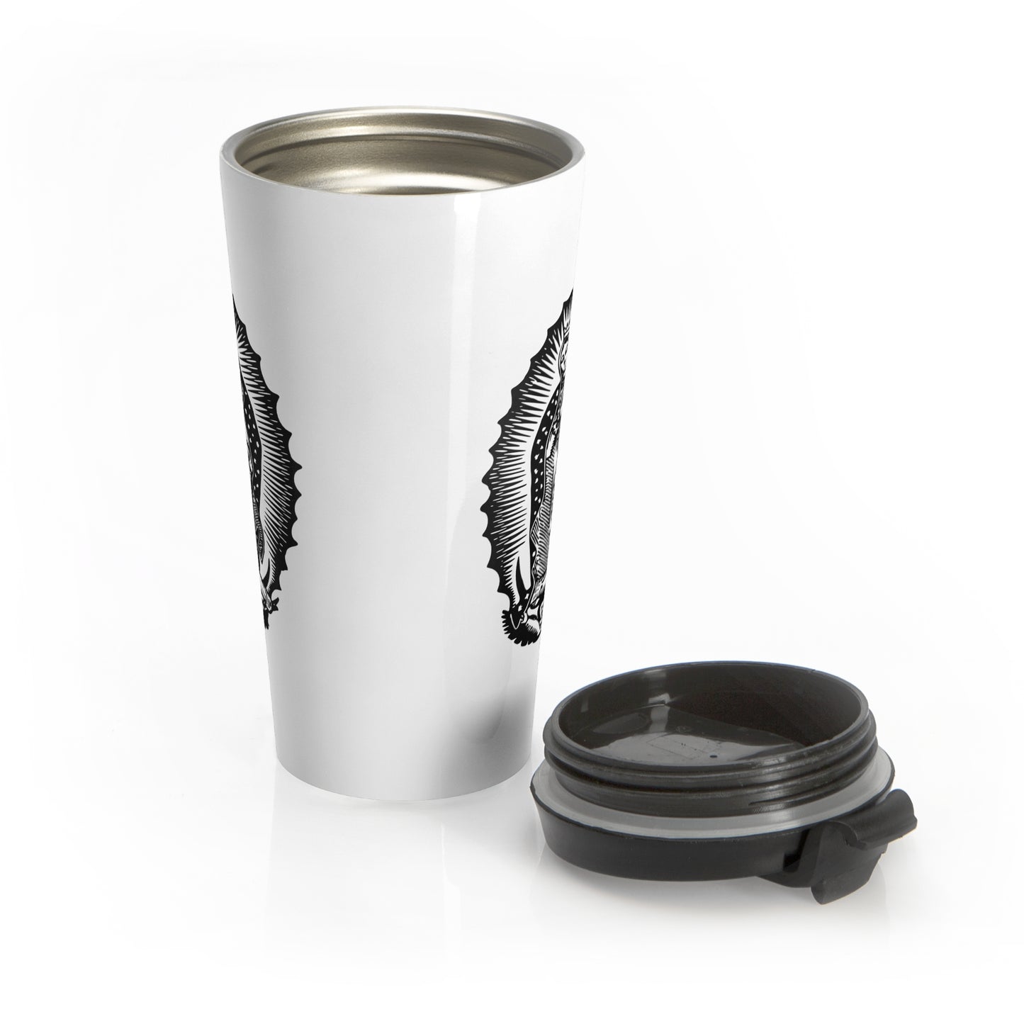 Virgen de Guadalupe Stainless Steel Travel Mug