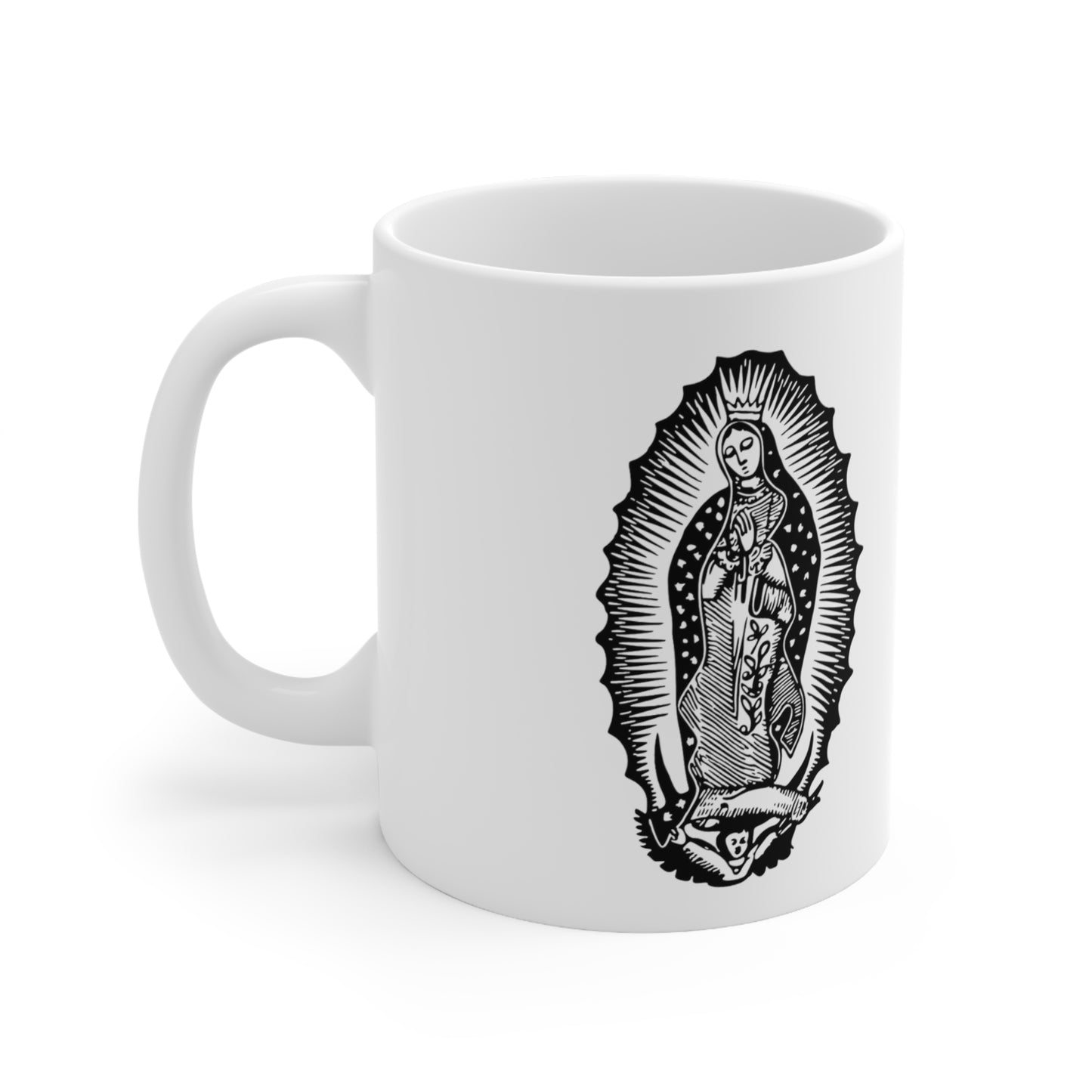 Virgen de Guadalupe Ceramic Mug 11oz