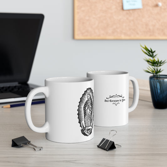 Virgen de Guadalupe Ceramic Mug 11oz