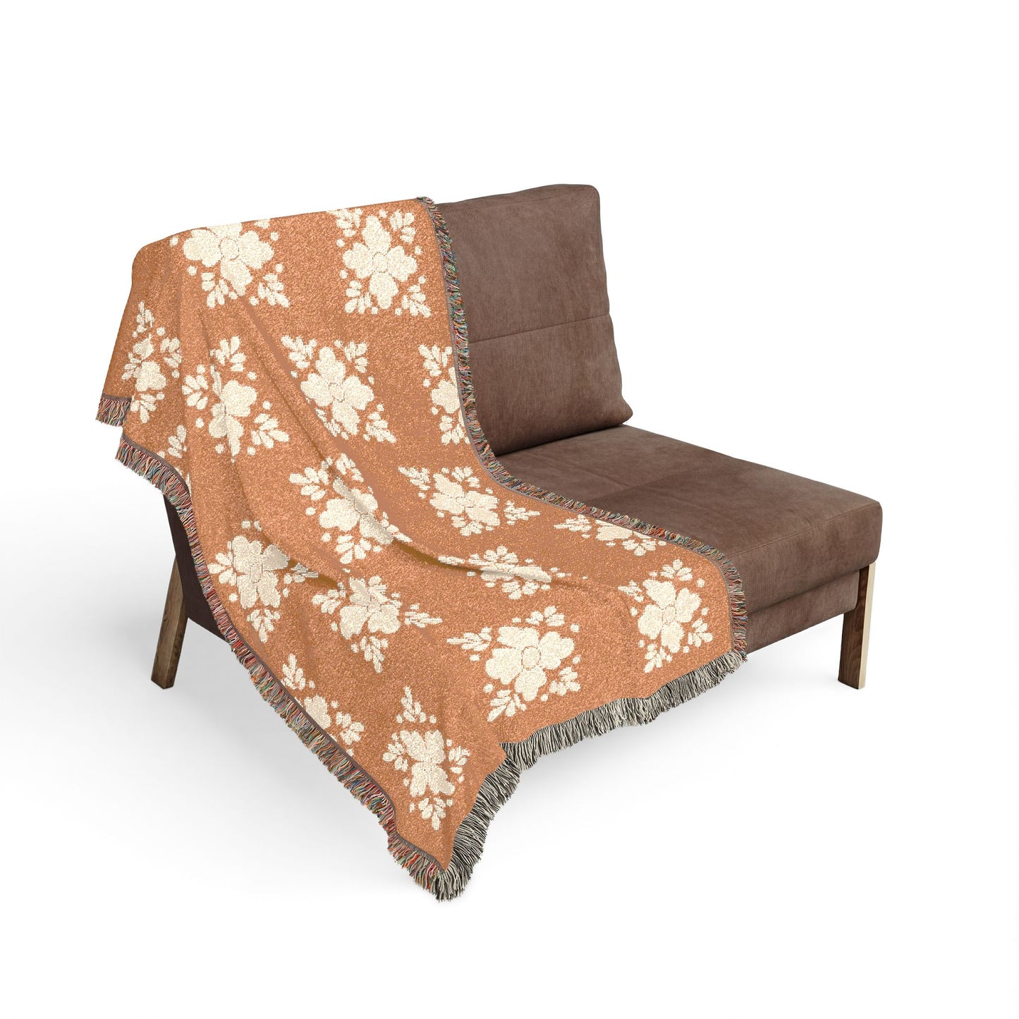 Talavera Brown Woven Blanket