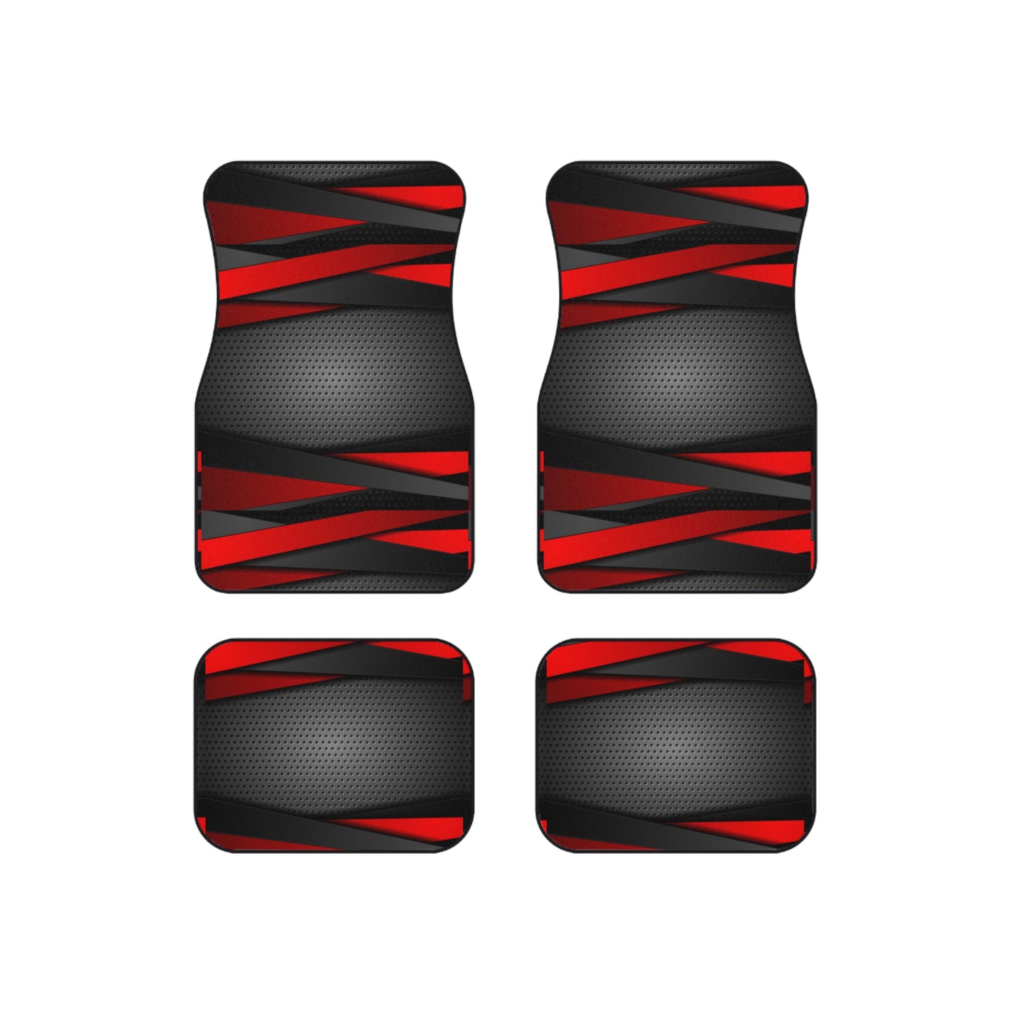 Racer Red Car Mats (Set of 4)