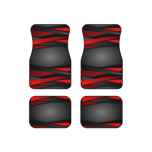 Racer Red Car Mats (Set of 4)