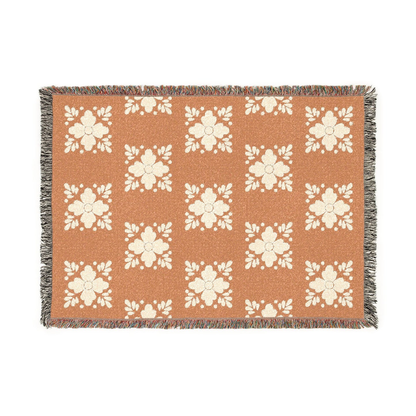 Talavera Brown Woven Blanket