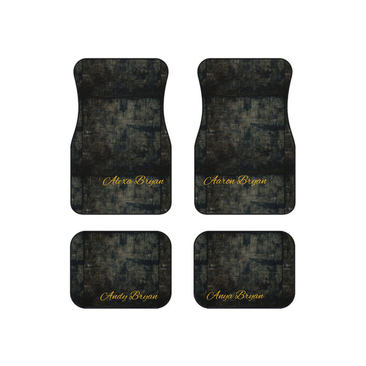 Customizable Smoky Car Mats (Set of 4)