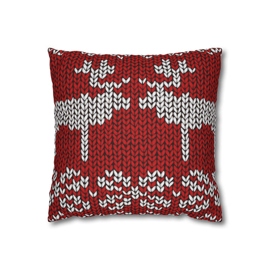 Spun Polyester Square Pillowcase