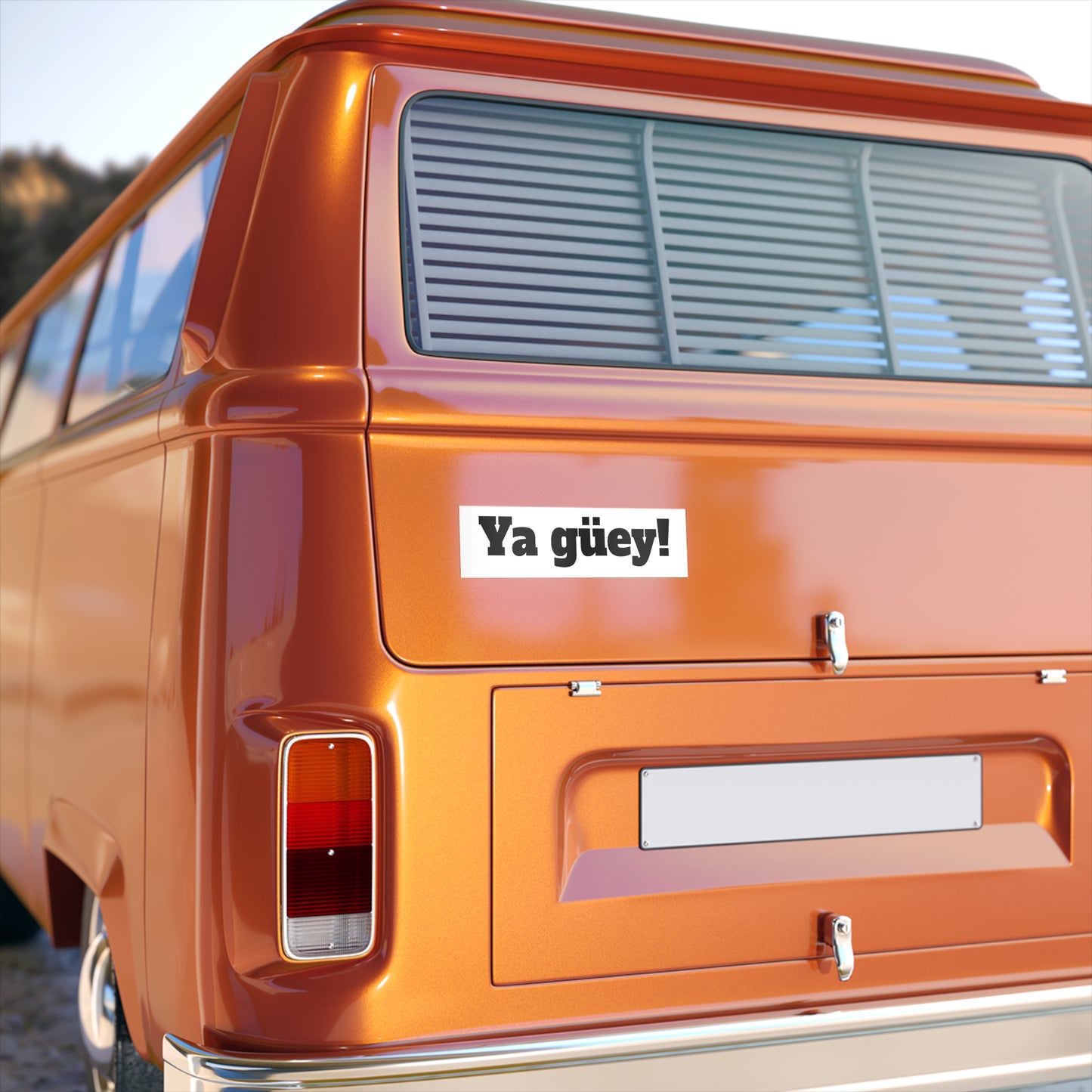 Ya güey! Bumper Stickers