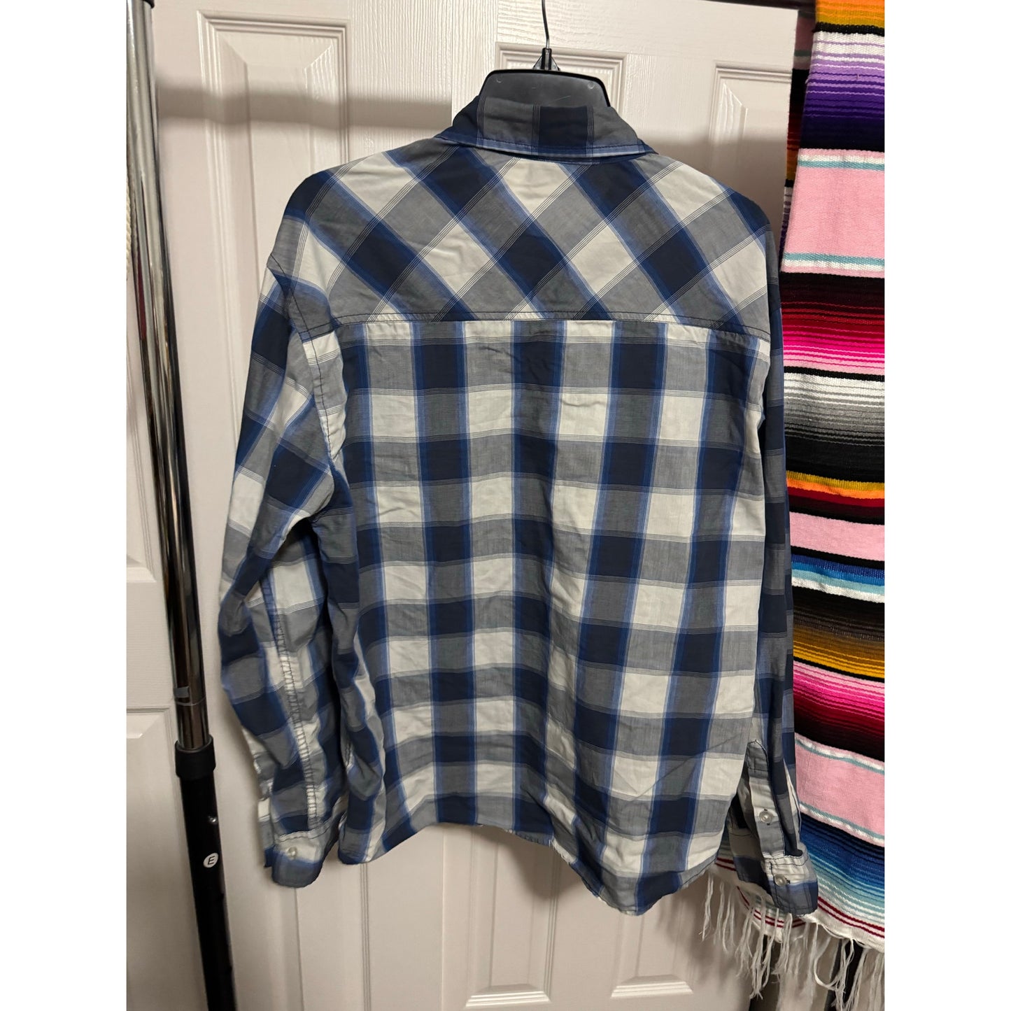 Southpole Plaid Long Sleeve Button Up