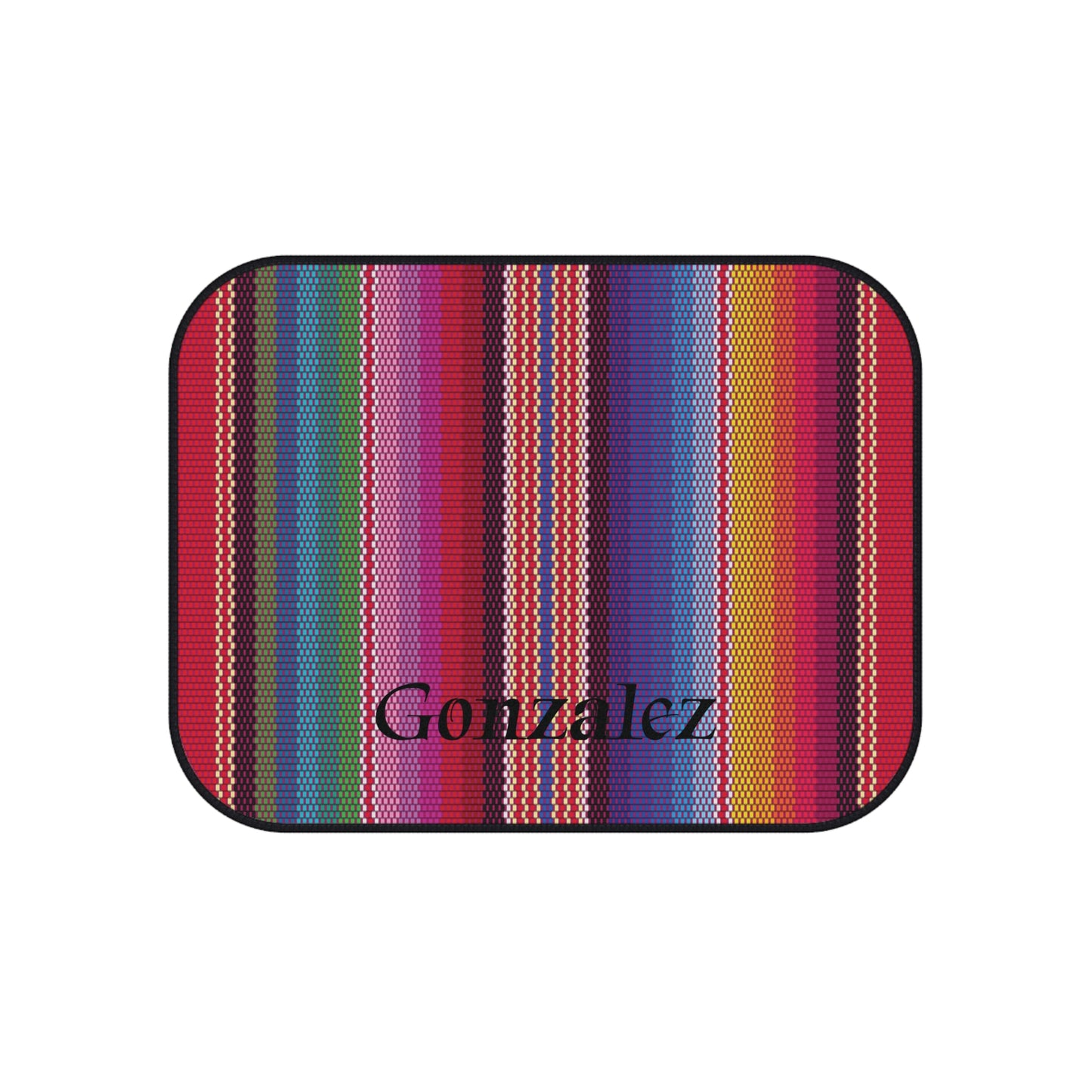 Customizable Sarape Style Car Mats (Set of 4)