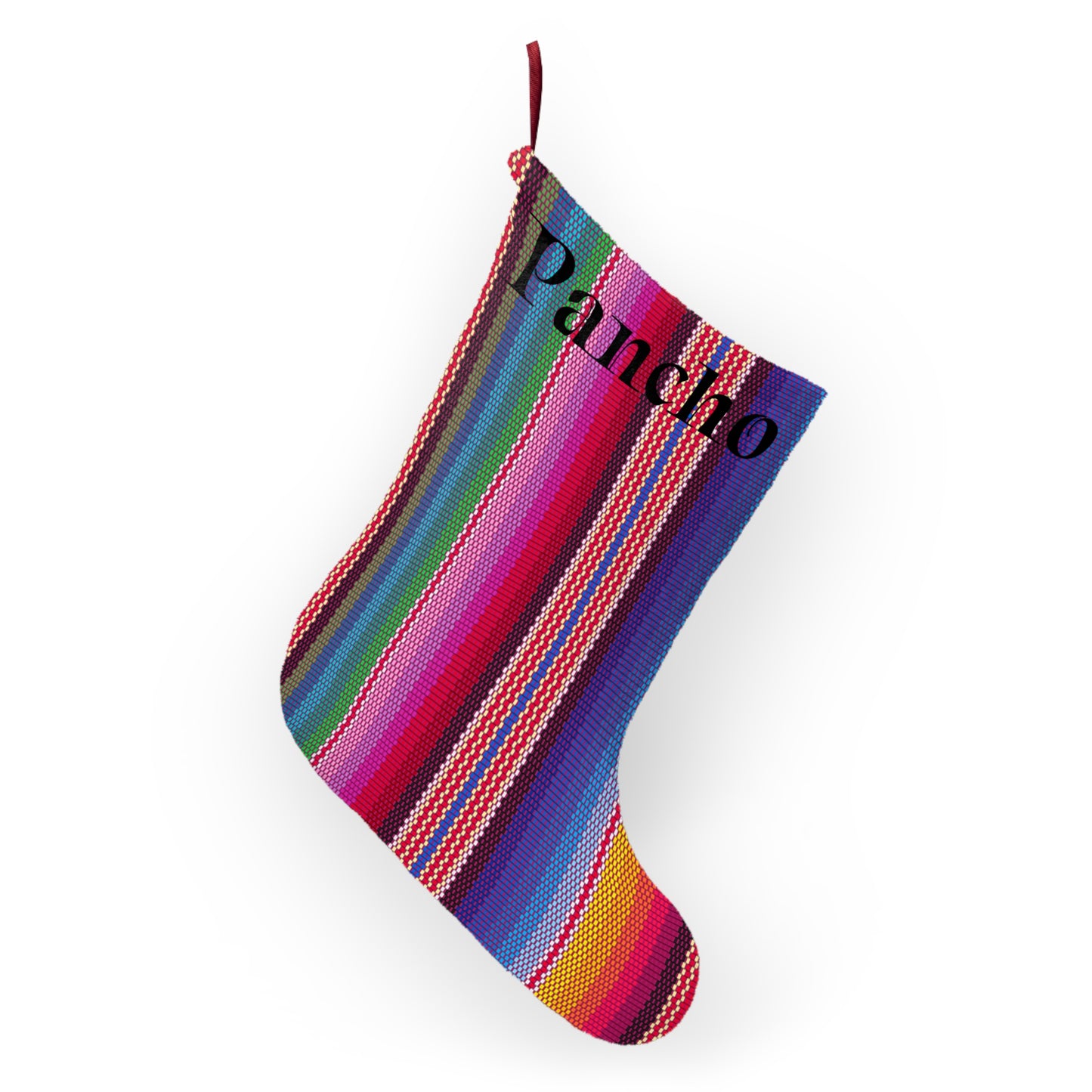 Customizable Sarape Style Christmas Stockings