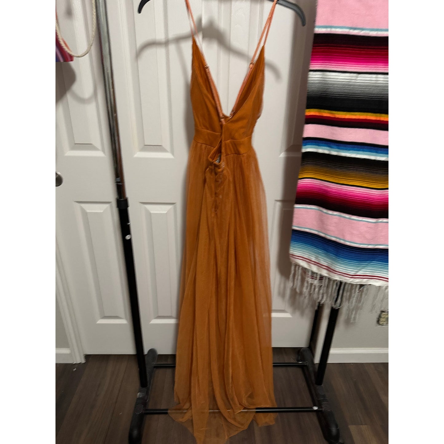 Haute Monde Maxi Cross Strap wedding guest prom homecoming dress