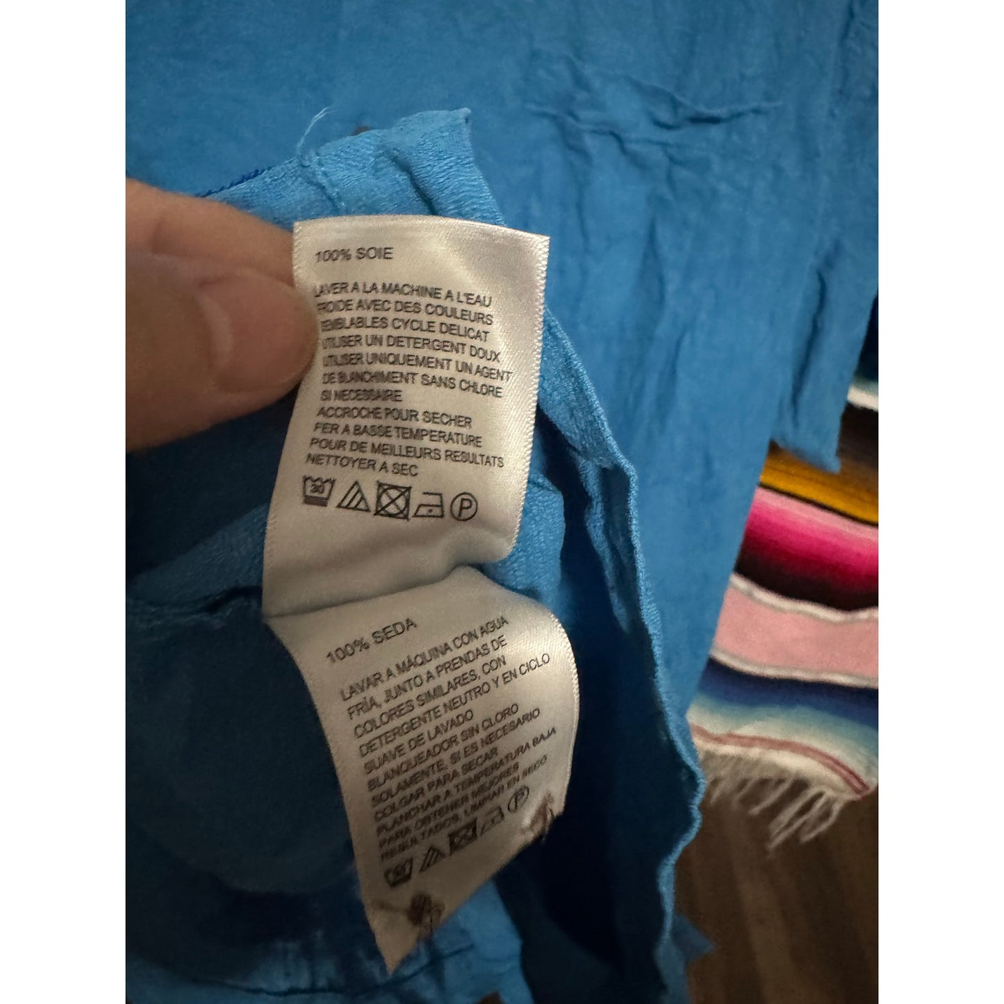 Tommy Bahama 100% Silk Short Sleeve Button Up