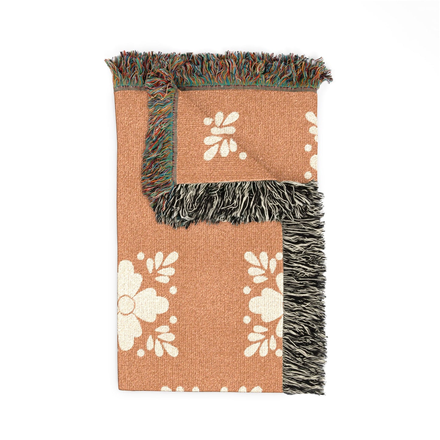 Talavera Brown Woven Blanket