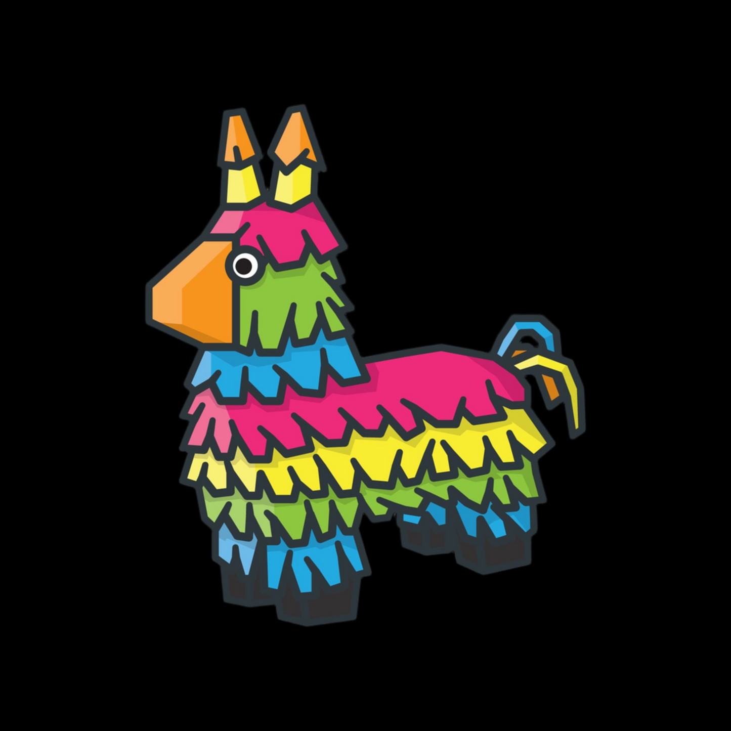 Burro Piñata Acrylic Ornament