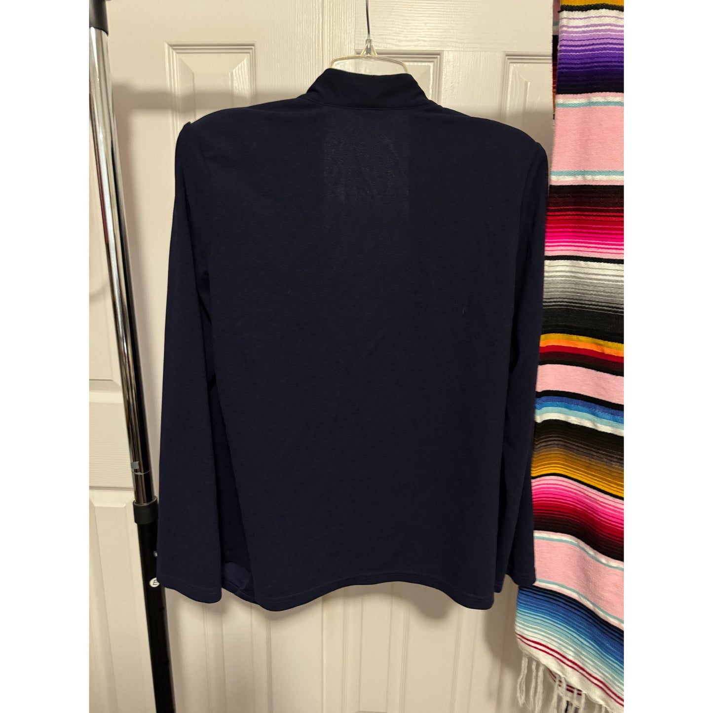 SHEIN Casual Navy Blue Blazer