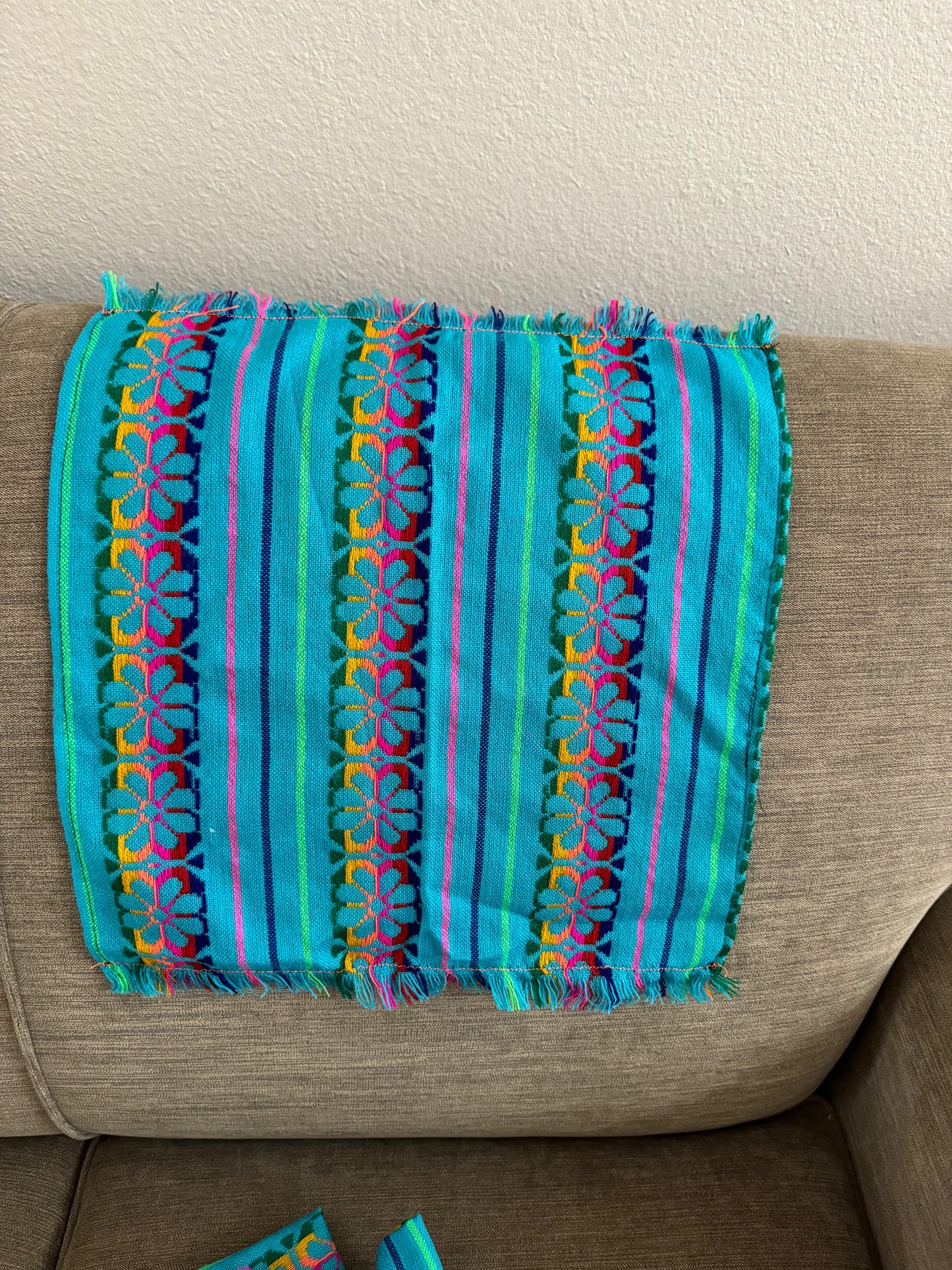 Fiesta Napkins/Placemats Set of 4 - Blue