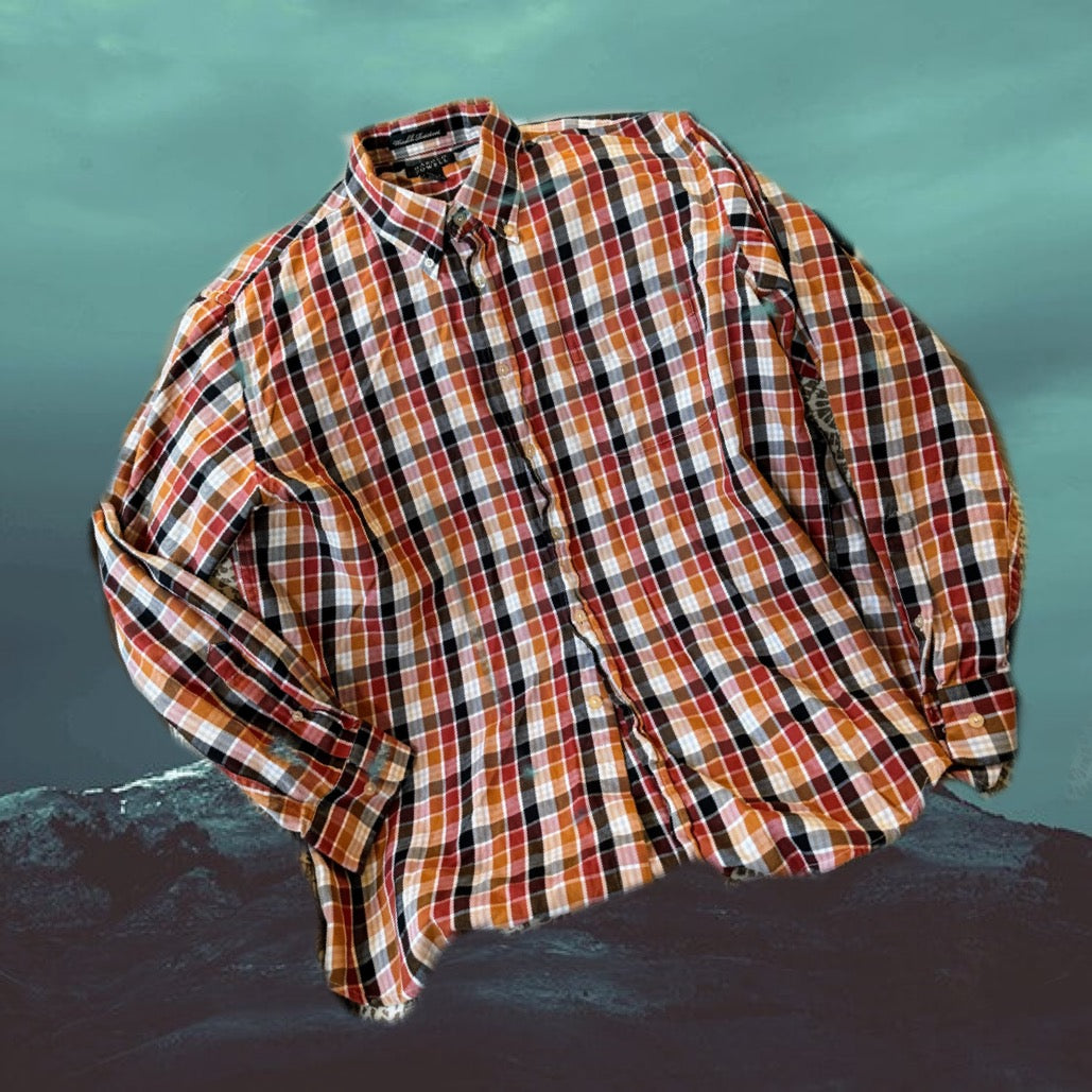 Harold Powell Plaid Button Down Shirt - Preowned