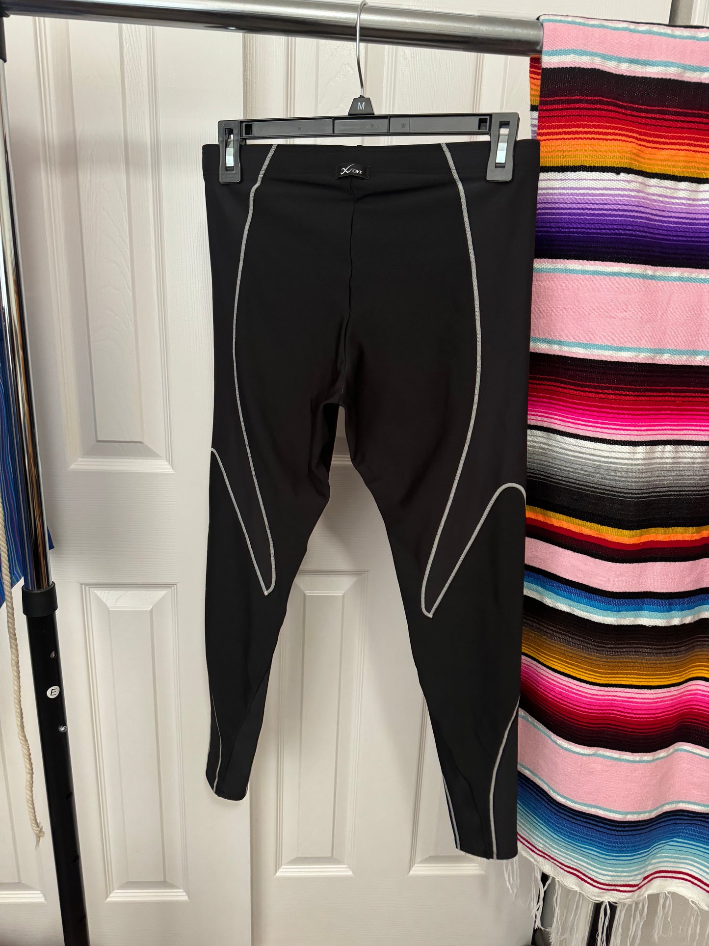 cw x Unisex Fleece Lined Compression Tights - Preowned