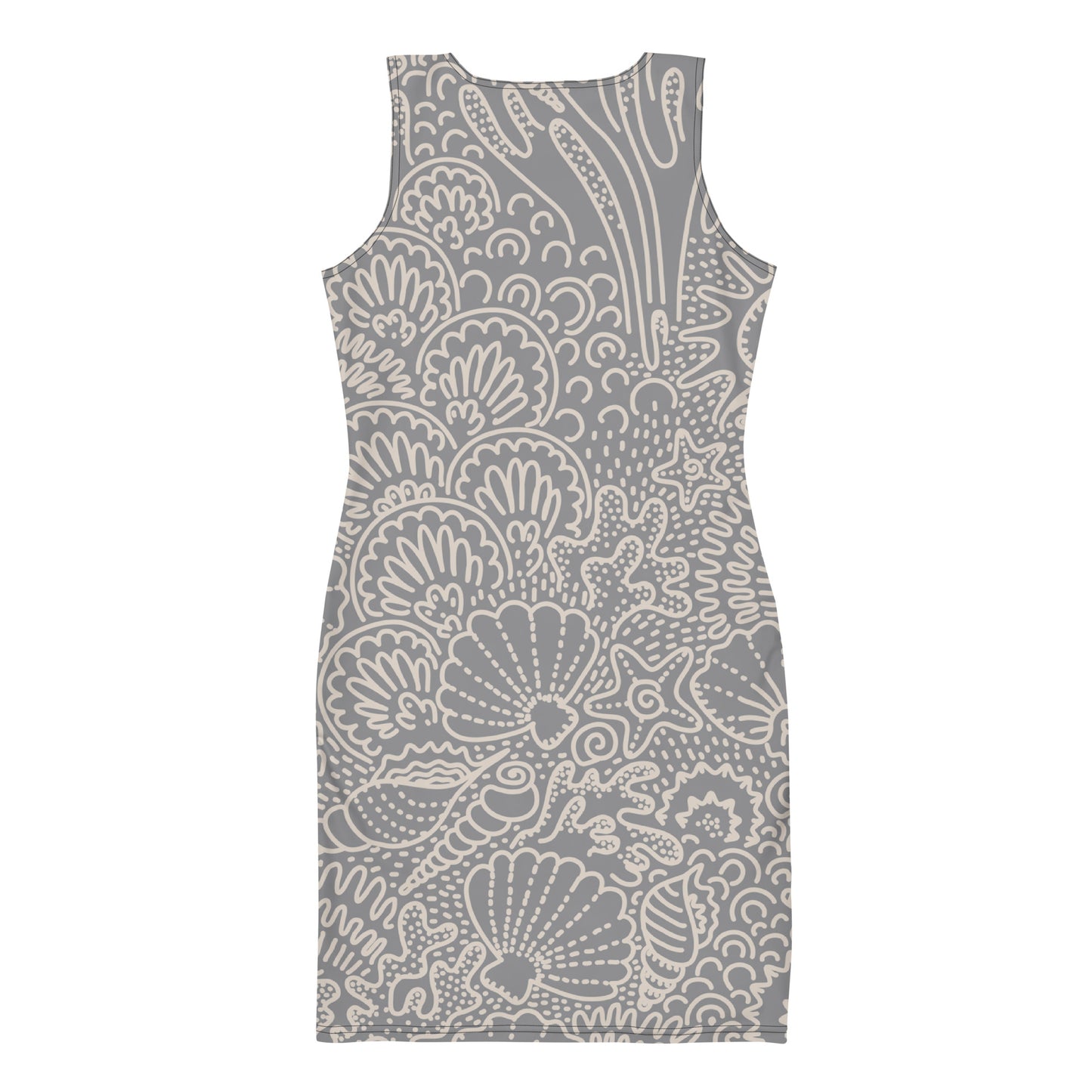 Grown and Sexy Seashell Gris - Bodycon dress