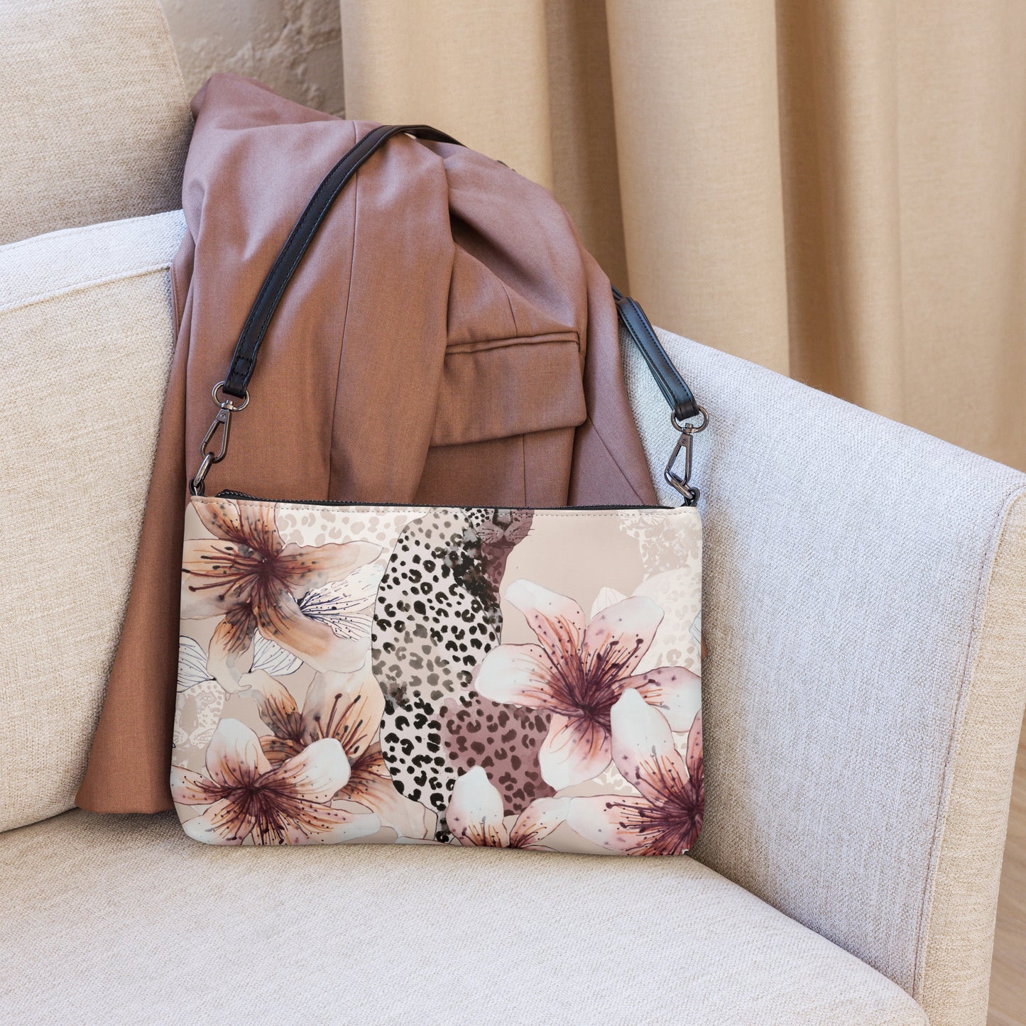 Grown and Sexy Pastel Floral - Crossbody bag