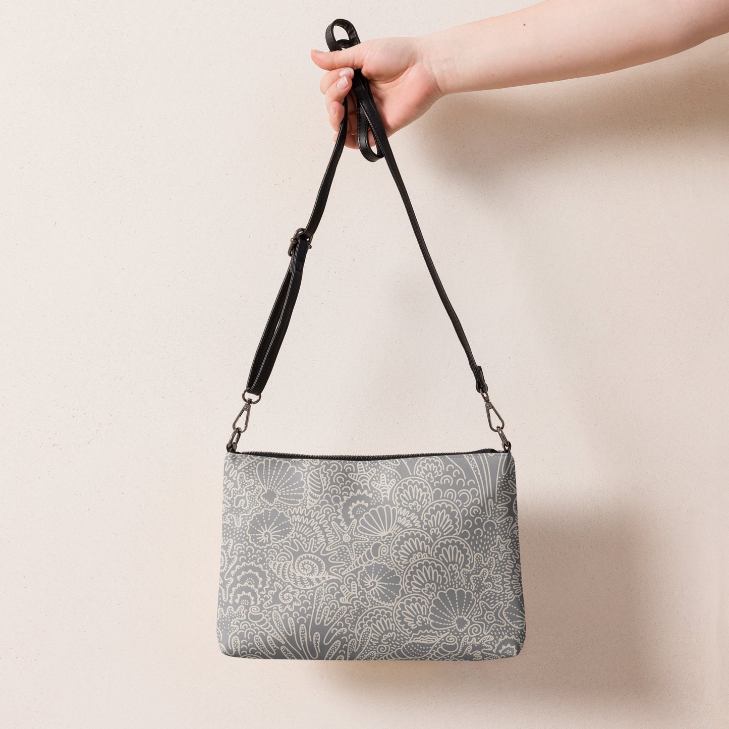 Grown and Sexy Seashell Gris - Crossbody bag