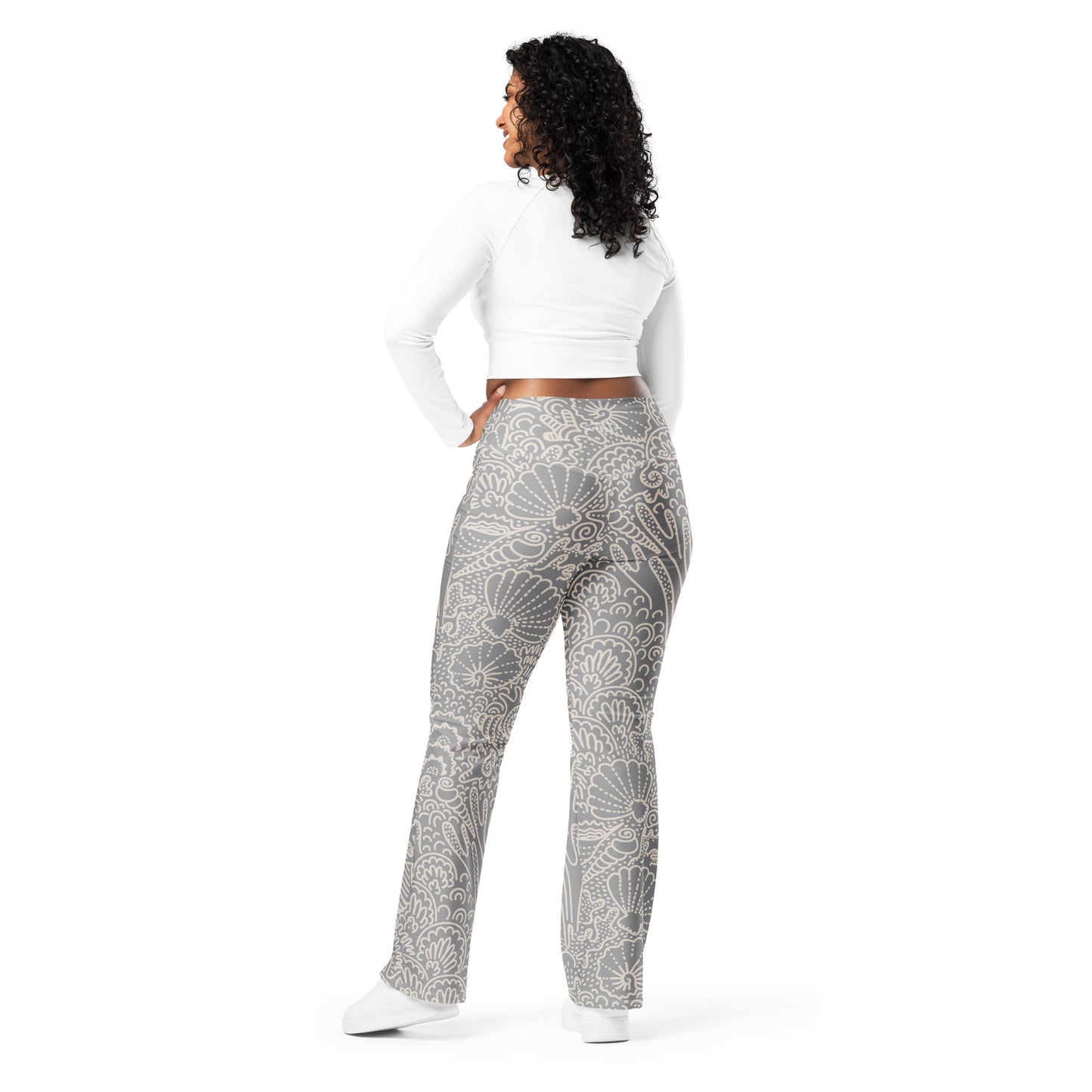 Grown and Sexy Seashell Gris - Flare leggings