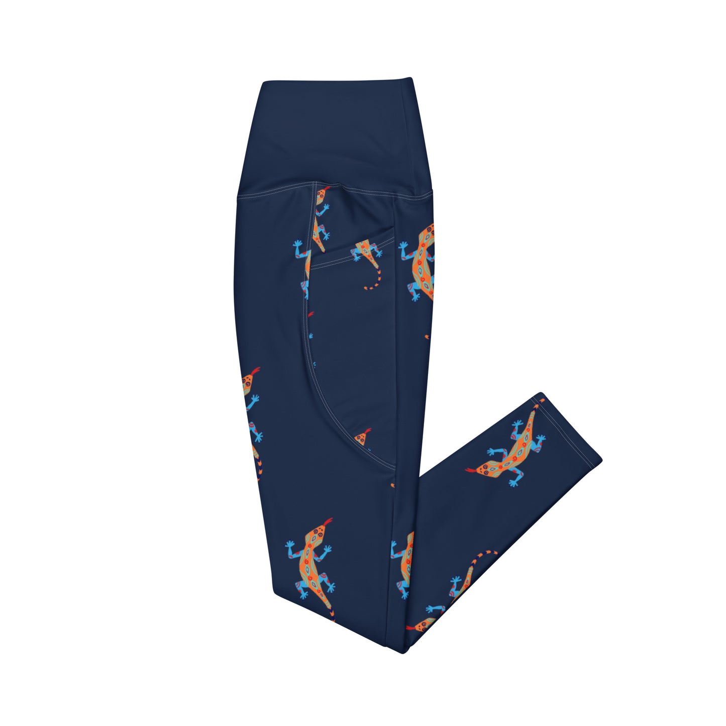 Gecko Alebrije Leggings with pockets - previously $55.95