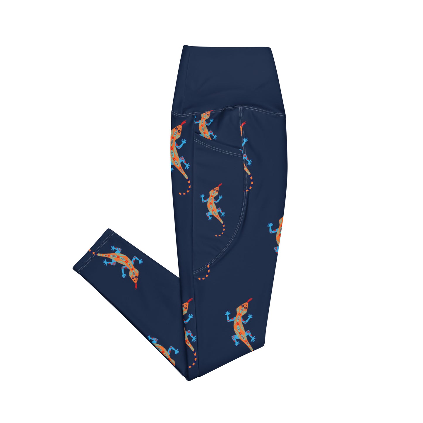 Gecko Alebrije Leggings with pockets - previously $55.95