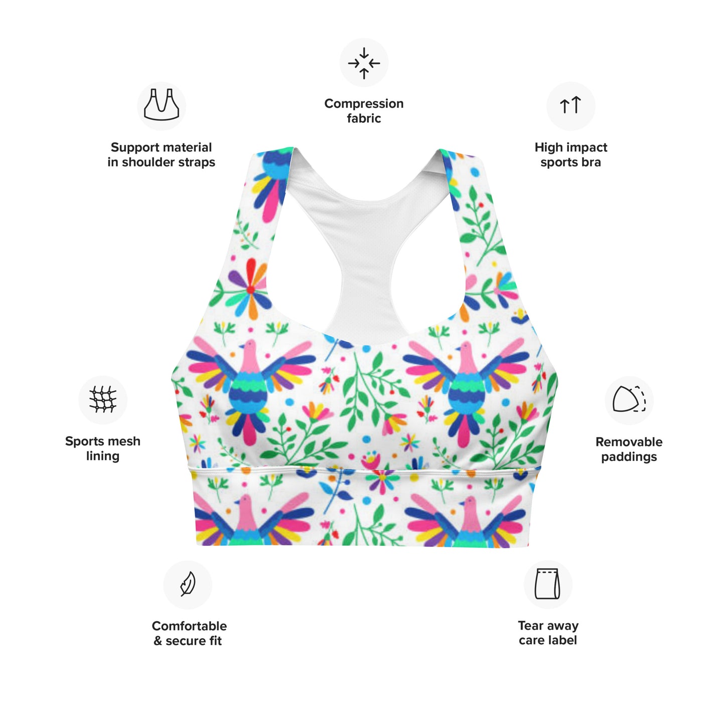 Otomi Style Longline sports bra