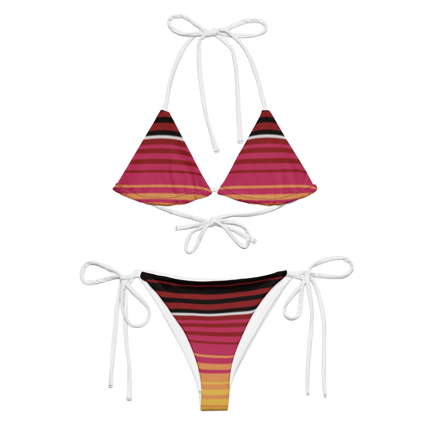 Sarape recycled string bikini - previously $49.50