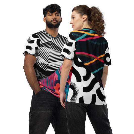 Recycled unisex sports jersey