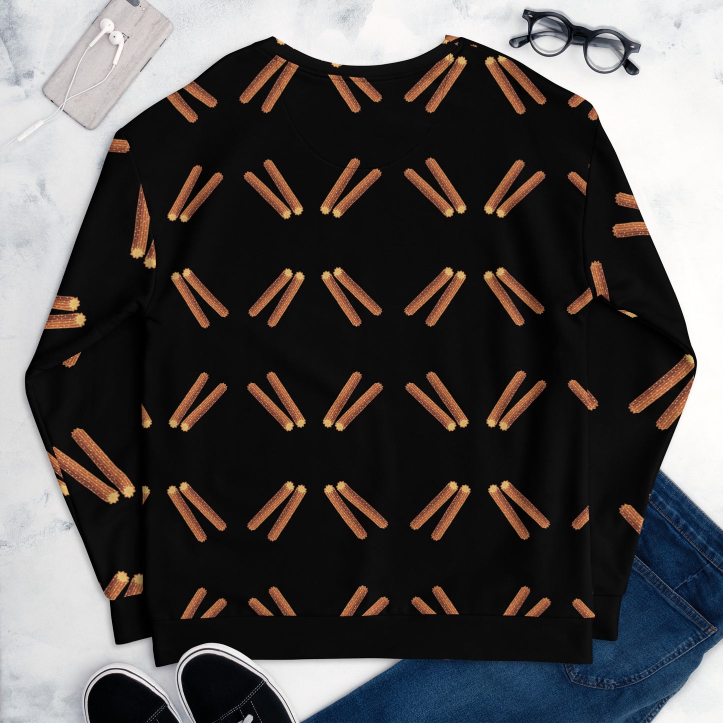 Mas Churros Unisex Sweatshirt