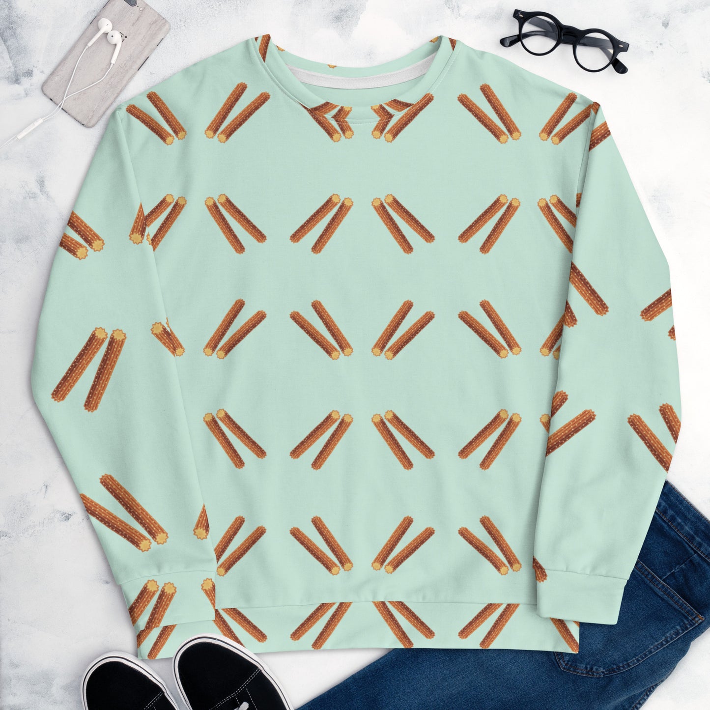 Mas Churros Unisex Sweatshirt