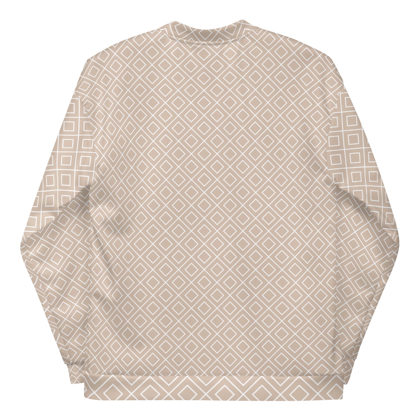 Grown and Sexy Geo Latte - Unisex Bomber Jacket