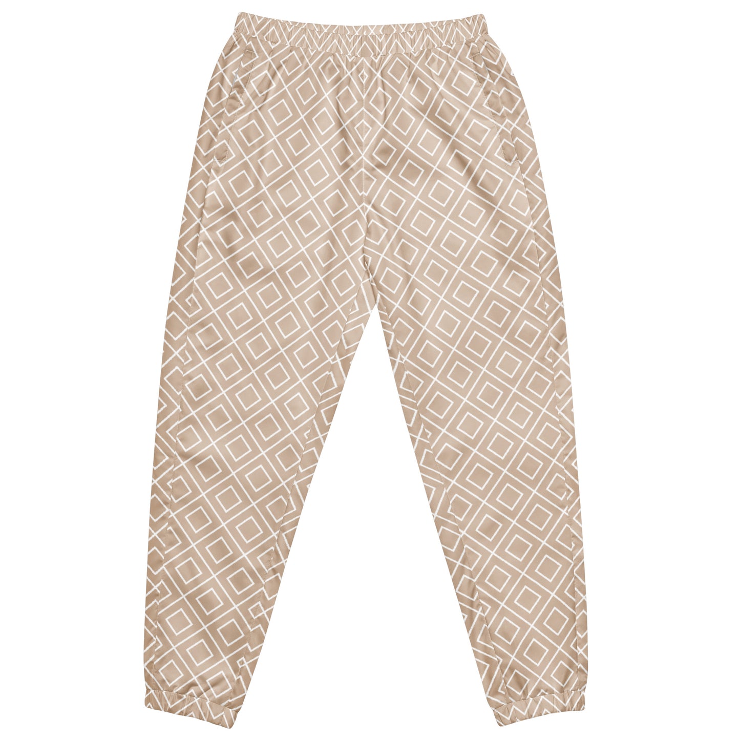 Grown and Sexy Geo Latte - Unisex track pants